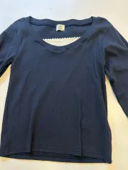 アイレット モカ マレーニ レイ レイヤード Tシャツ ネイビー