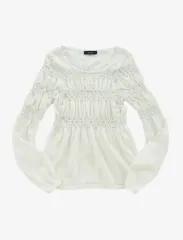 アズオン ニット アイボリー カラー