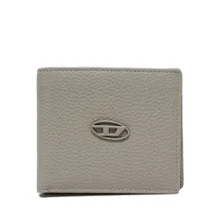 25AWモデル ディーゼル DIESEL 二つ折り財布 BI-FOLD-COIN-S【ライトグレー】 X08844 P0685 H0678/【2025-26AW】m-wallet
