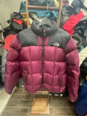 THE NORTH FACE ザノースフェイス ヌプシ ダウン バーガンディ ブラック 100