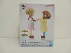 一番くじ BANDAI 僕のヒーローアカデミア ヒロアカ E賞 お茶子&トガ(幼少期) MASTERLISE フィギュア 開封済 未使用 中古 [M-6374]
