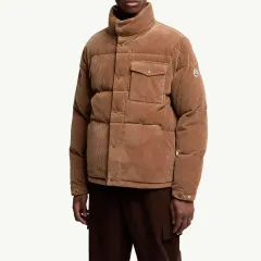 25FW MONCLER セラント コーデュロイ ダウン ブラウン 2/5