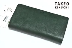 新品 TAKEO KIKUCHI【ソフィア】イタリアンレザー ラウンドファスナー 長財布 761605 タケオキクチ