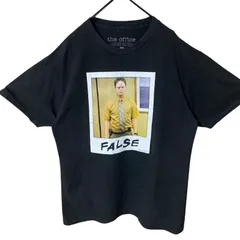 ドワイトシュルート 番組 人物 フォトT L ブラック 黒 Tシャツ メンズ レディース ユニセックス 古着 半袖