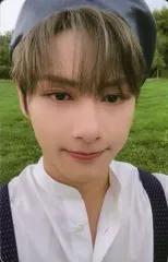 【中古】コレクションカード(男性) SEVENTEEN/JUN(ジュン)/衣装白・帽子・野外・裏面緑/CD「3RD Album ： An Ode(Hope ver.)封入特典フォトカード