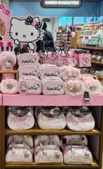 MINISO X HELLOKITTY ピンクハローキティコラボ ハローキティバッグ