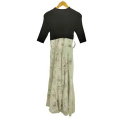 マーキュリーデュオ MERCURYDUO 24SS チュール レイヤード ニット ドッキング ワンピース レディース JPN：M 