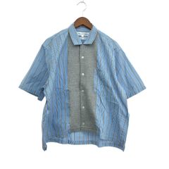 90s コムデギャルソンシャツ 変形デザインシャツ ストライプ 