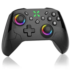 Switch 2 コントローラー 2025夏新 Sungale スイッチ 2 プロコン 背面ボタン付き 自動連射/連射ホールド マクロ機能 4段階HD振動 Bluetooth5.0接続 6軸ジャイロセンサー 9色RGBライト搭載 20時間連続使用 Switch