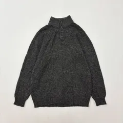 L.L.BEAN LLBEAN エルエルビーン ハイネック ラム ウール ニット グレー 系 サイズ XL-TALL 712-0020
