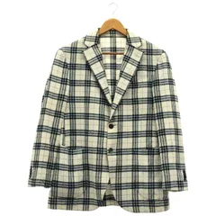 L.B.M.1911 (エルビーエムイチキューイチイチ) ★ ① 6L29802780 ネップチェックジャケット メンズ ホワイト M