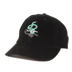 【美品】CHALLENGER チャレンジャー キャップ | 25SS 初売り限定 巳年 スネーク コーデュロイ 6パネルキャップ (SNAKE CAP) | ブラック 黒 | ブランド 帽子【メンズ】【中古】