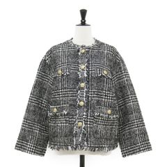 新品*定価3.3万 ユナイテッドアローズ ツイードニットジャケット