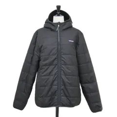 【美品】Patagonia パタゴニア ジャケット ブラック 黒 サイズ:XXL(KIDSサイズ) | 23秋冬 キッズ リバーシブル レディ フレディ フーディ ジャケット | ダウン キルティング フリース | アウター【レディース】【中古】
