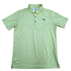 PUMA プーマ メンズ トップス 半袖 ポロシャツ イエロー XLサイズ