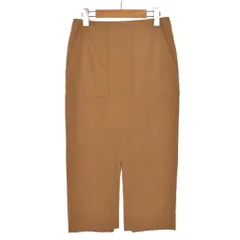 ガリャルダガランテ GALLARDAGALANTE スリット タイト ロング スカートベージュ ■FY