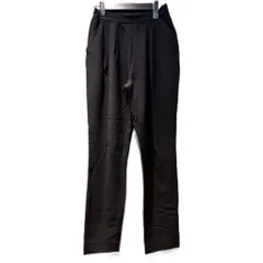 エンフォルド ENFOLD イージーテーパードパンツ ストレート 38 黒 ブラック ■FY