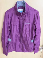 Columbia コロンビア ウィンドブレーカー PURPLE パープル
