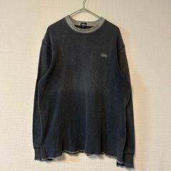 Stussy スウェット 黒染め ストリート トレーナー - メルカリ