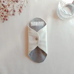 【カイロライナー】無添加コットンフランネル グレーカラフル柄 17cm2層 2枚