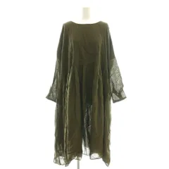 【美品】メゾンドソイル　ふんわりコットンシルクシャツワンピース　長袖　裏地付き maison de soil（メゾンドソイル）商品一覧（半袖など） | キナリノモール