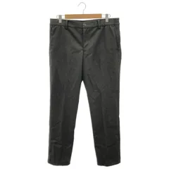 Simplicite plus (サンプリシテプリュス) ■ ③ 24030722200030 ニットフランネルスラックス メンズ ブラウン L