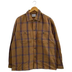 JOURNAL STANDARD relume (ジャーナルスタンダードレリューム) ③ 23050464140030 【ALASKAN / アラスカン】チェックネルワークシャツ メンズ ブラウン L