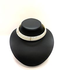 K18 パール 真珠 チョーカーネックレス ロングネックレス 約160cm 