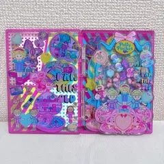 【レトロ可愛い】ポリーポケット風 アクリルシェイカーノート / ミニバインダー