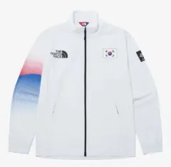 杭州Asian Games THE NORTH FACE ザノースフェイス チームコリア 韓国国家代表 ウィンドブレーカー 白