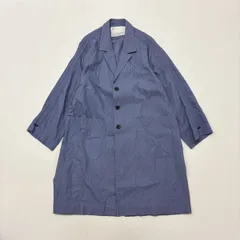 22ss 2022 VOAAOV ヴォアーブ COTTON x NYLON RUDEBACK HALF COAT コットン ナイロン ハーフ コート ショップコート サイズ 2 712-0050