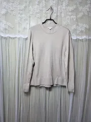 COSのグレー＆ベージュ色ニット