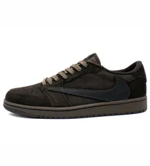 ナイキ NIKE × トラヴィススコット Travis Scott 【 AIR JORDAN 1 LOW OG SP Velvet Brown DM7866 202 】 エア ジョーダン 1 ロー ベルベット ブラウン スニーカー　f29169
