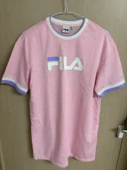 FILA フィラ ピング ピンク メッシュ 半袖Tシャツ 165 サイズ