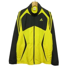 アディダス adidas ウィンドブレーカー ジャケット M 黄 黒