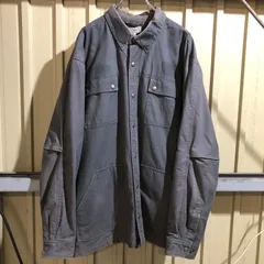 1319 Carhartt シャツジャケット グレー 2XL カーハート 古着卸 アメリカ仕入