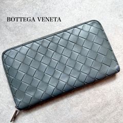 90【極美品】BOTTEGA VENETA ラウンドファスナー 長財布 - メルカリ