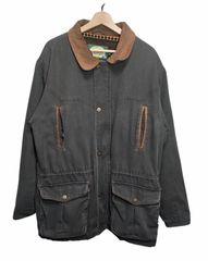 カーハートCARHARTTダックジャケット企業系刺繍ブランケット裏地 