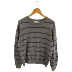 BEAUTY&YOUTH UNITED ARROWS (ビューティーアンドユースユナイテッドアローズ) ▲ ③ ボーダーニット メンズ グレー S