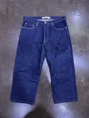リーバイス 550 00's リラックスフィット 딥Indigo デニムパンツ 34