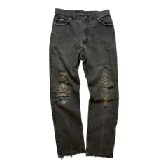 80s〜 Lee ダメージ ストレートデニム vintage