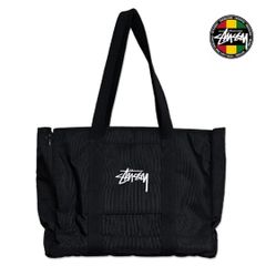 Stussy トートバッグ】Needle Punch XL Tote Bag - メルカリ
