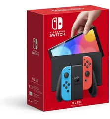 【新品未使用】Nintendo Switch(有機ELモデル) Joy-Con(L) ネオンブルー/(R) ネオンレッド