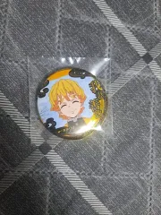 鬼滅の刃 ゴールド 缶バッジ ( 我妻 善逸 )