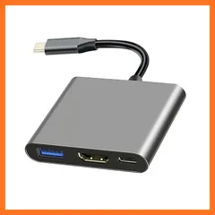 【新品】 Amzhfeng 3in1 USB Type C HDMI アダプタ 100W PD急速充電 1080P 4K/30Hz USB 3.0高速伝送 スマートフォンとテレビ/ノートパソコンとPCディスプレイ接続 テレビに携帯の画面を映す usb タイ 0