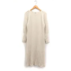 スナイデル SNIDEL ニット ワンピース 長袖 ロング 無地 フォックスウール混 F アイボリー 白 /FT16