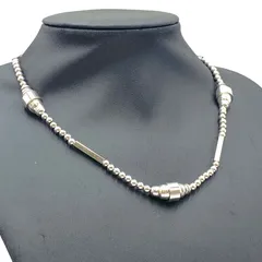 YSL Yves Saint Laurent イヴ・サンローラン　ネックレス　チョーカー　ヴィンテージ　シルバー