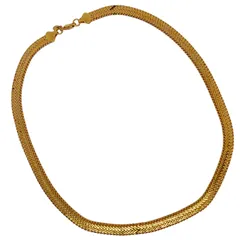 MONET モネ スネークチェーンネックレス ゴールド