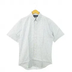 ラルフローレン RALPH LAUREN GOLF TILDEN 半袖シャツ M 青 ブルー チェック柄 ボタンダウンカラー /MN14 ■GY60