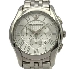 EMPORIOARMANI(エンポリオアルマーニ) 腕時計 - AR-1702 メンズ クロノグラフ シルバー